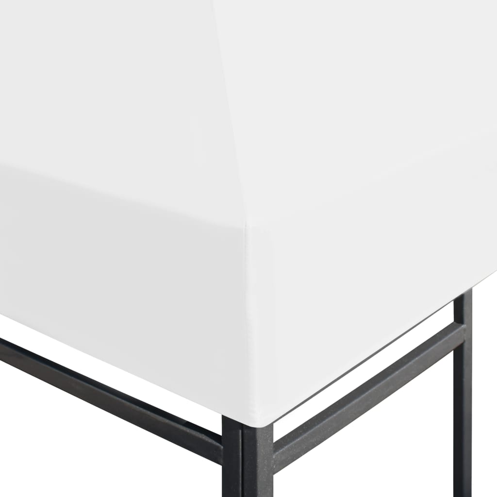 Náhradní střecha na altán 270 g/m² 3 x 3 m bílá
