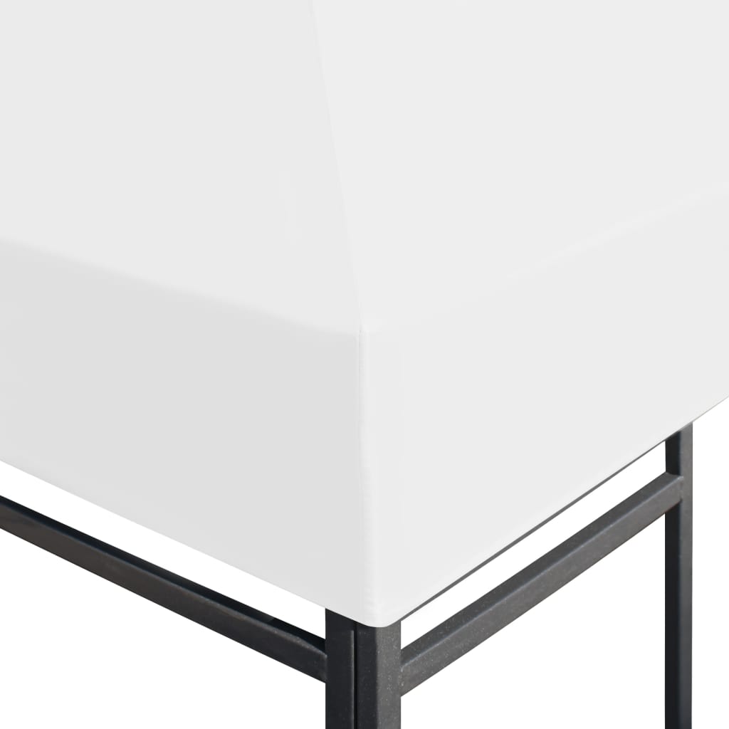 Náhradní střecha na altán 270 g/m² 4 x 3 m bílá