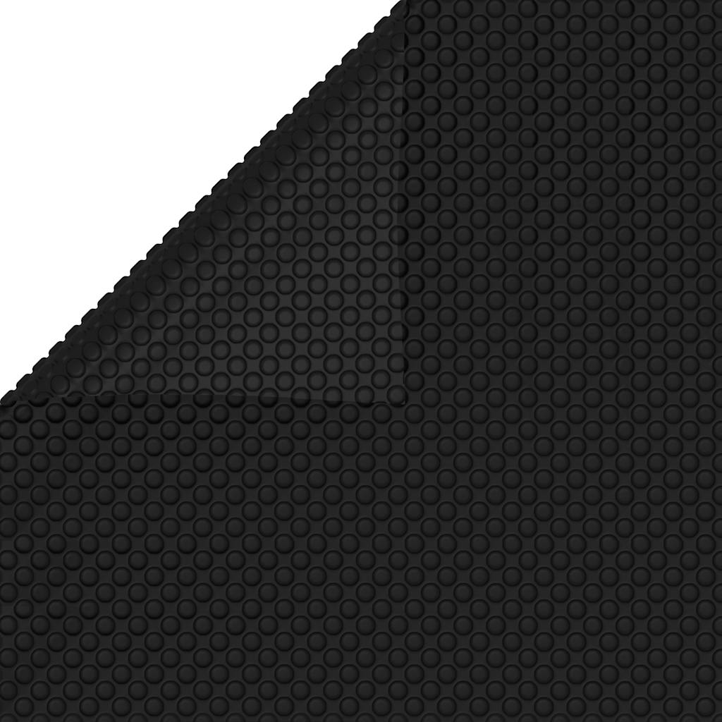 Obdélníkový kryt na bazén 800 x 500 cm PE černý