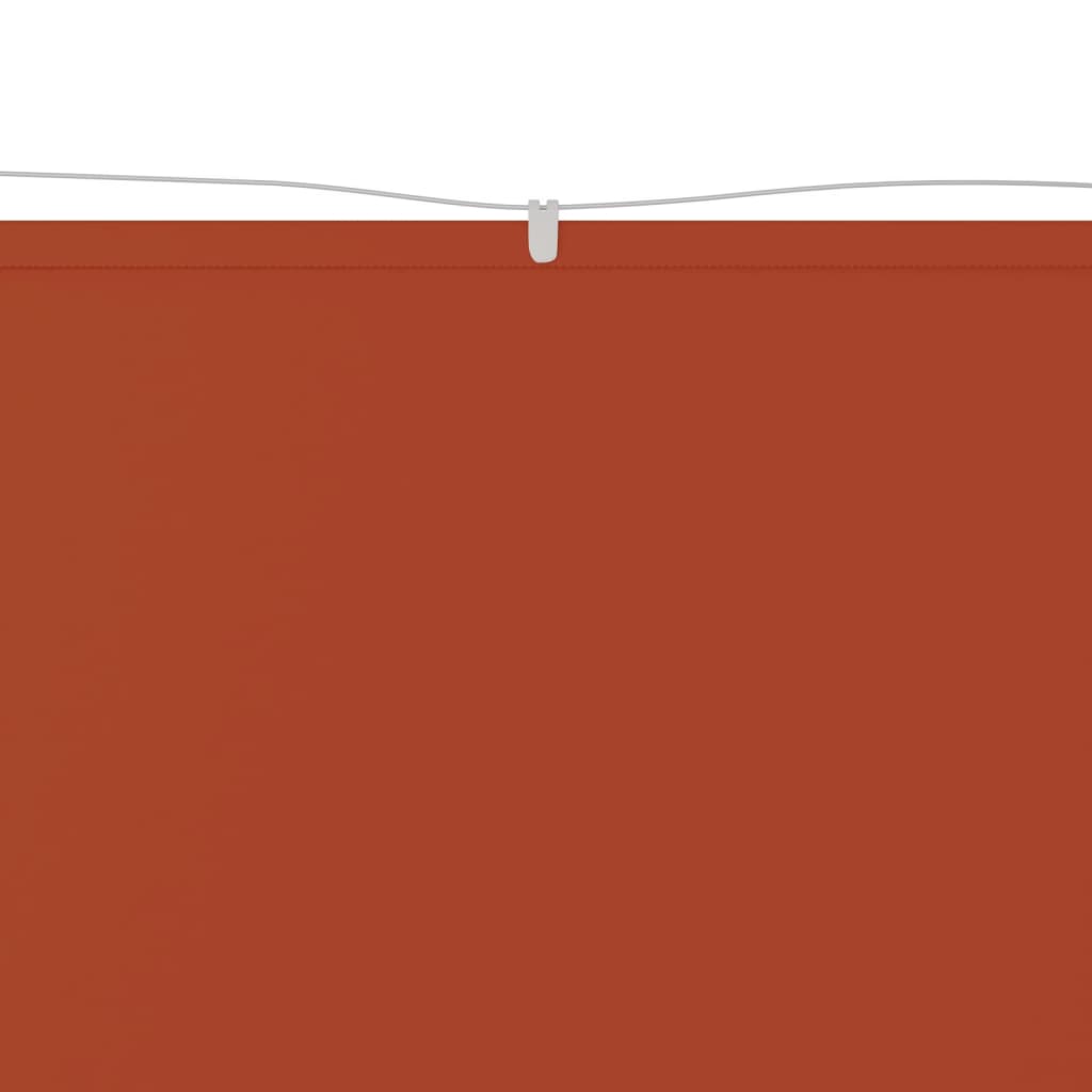 Vertikální markýza terakotová 60 x 1 200 cm oxfordská látka