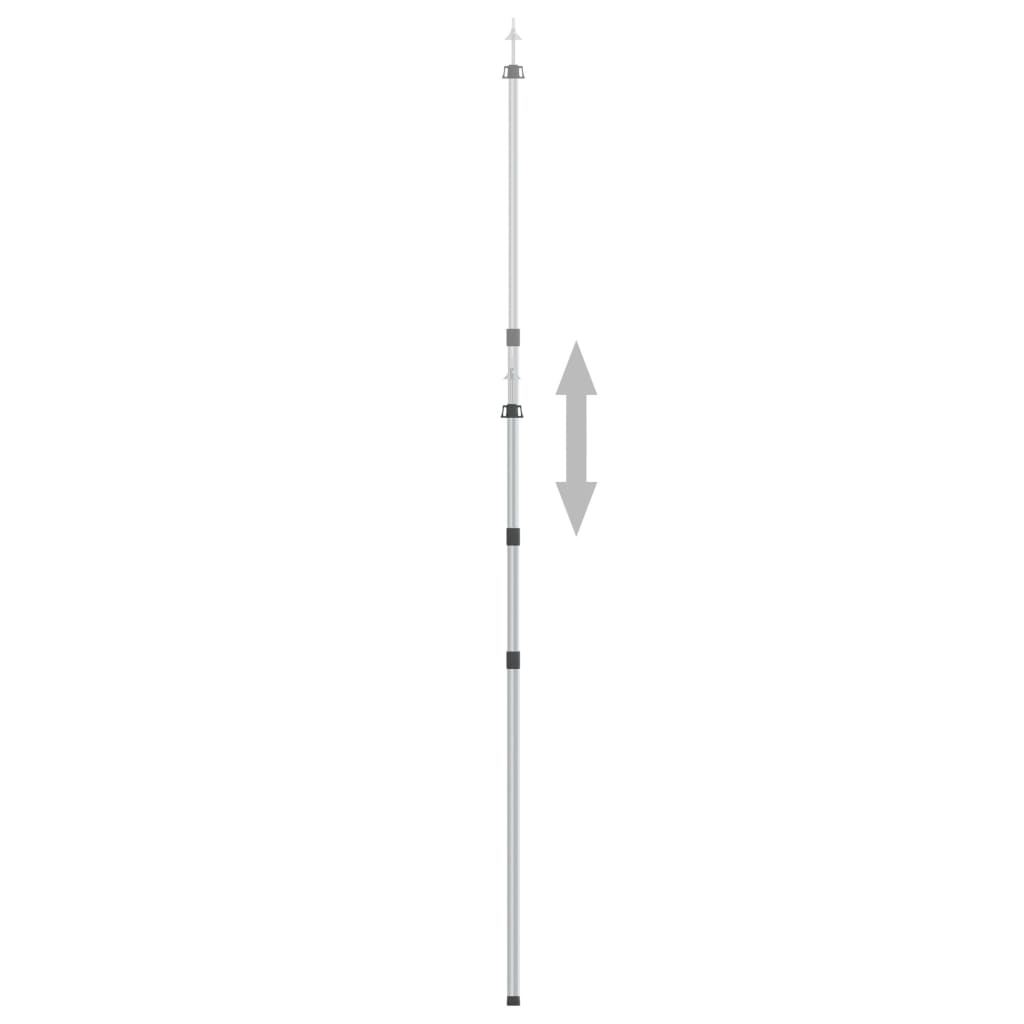 Teleskopické tyče pro celtu s délkou 102–260 cm 2 ks hliník