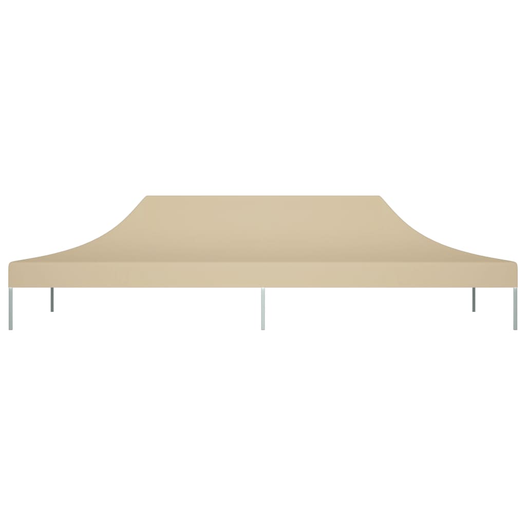 Střecha k party stanu 6 x 3 m béžová 270 g/m²