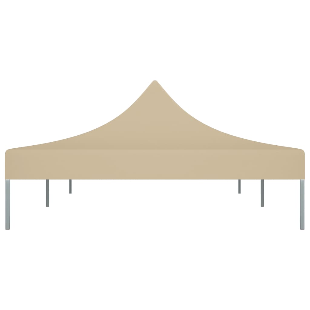 Střecha k party stanu 6 x 3 m béžová 270 g/m²