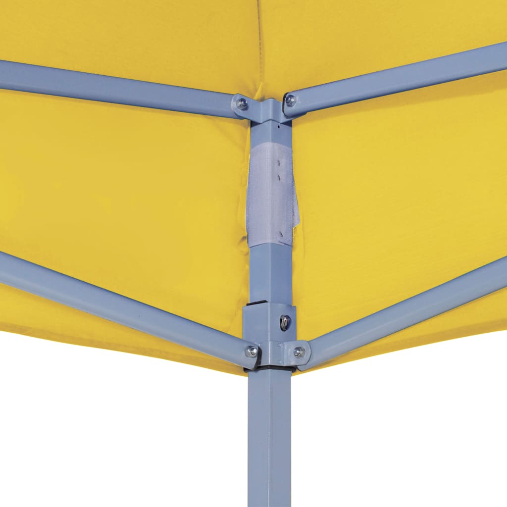 Střecha k party stanu 6 x 3 m žlutá 270 g/m²