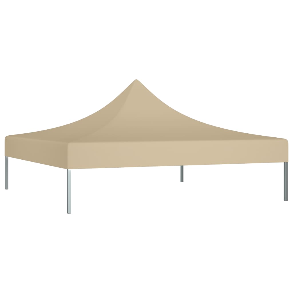 Střecha k party stanu 2 x 2 m béžová 270 g/m²
