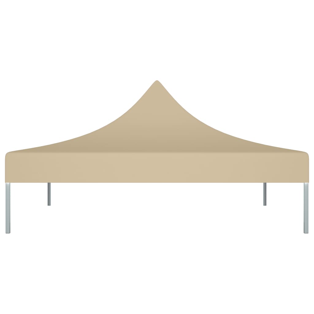 Střecha k party stanu 2 x 2 m béžová 270 g/m²