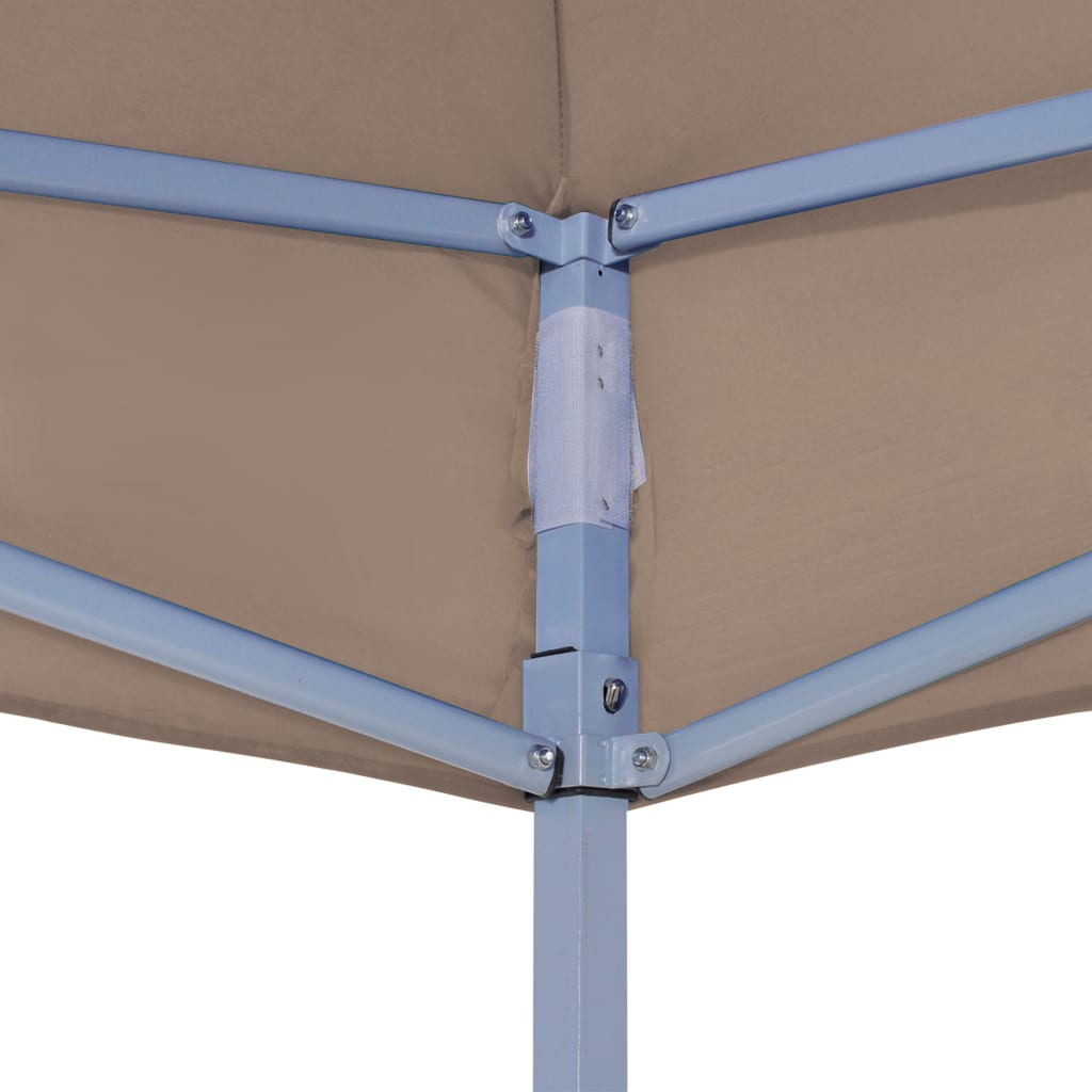 Střecha k party stanu 2 x 2 m taupe 270 g/m²