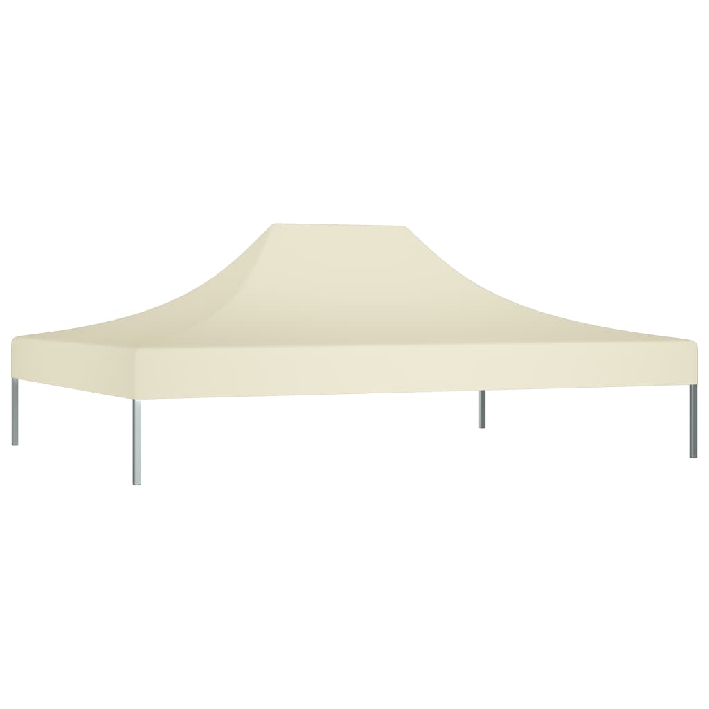 Střecha k party stanu 4,5 x 3 m krémová 270 g/m²