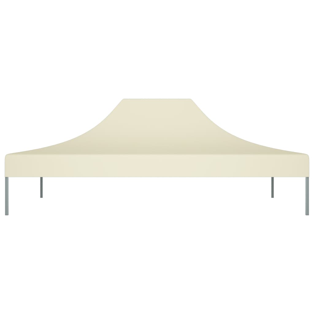 Střecha k party stanu 4,5 x 3 m krémová 270 g/m²