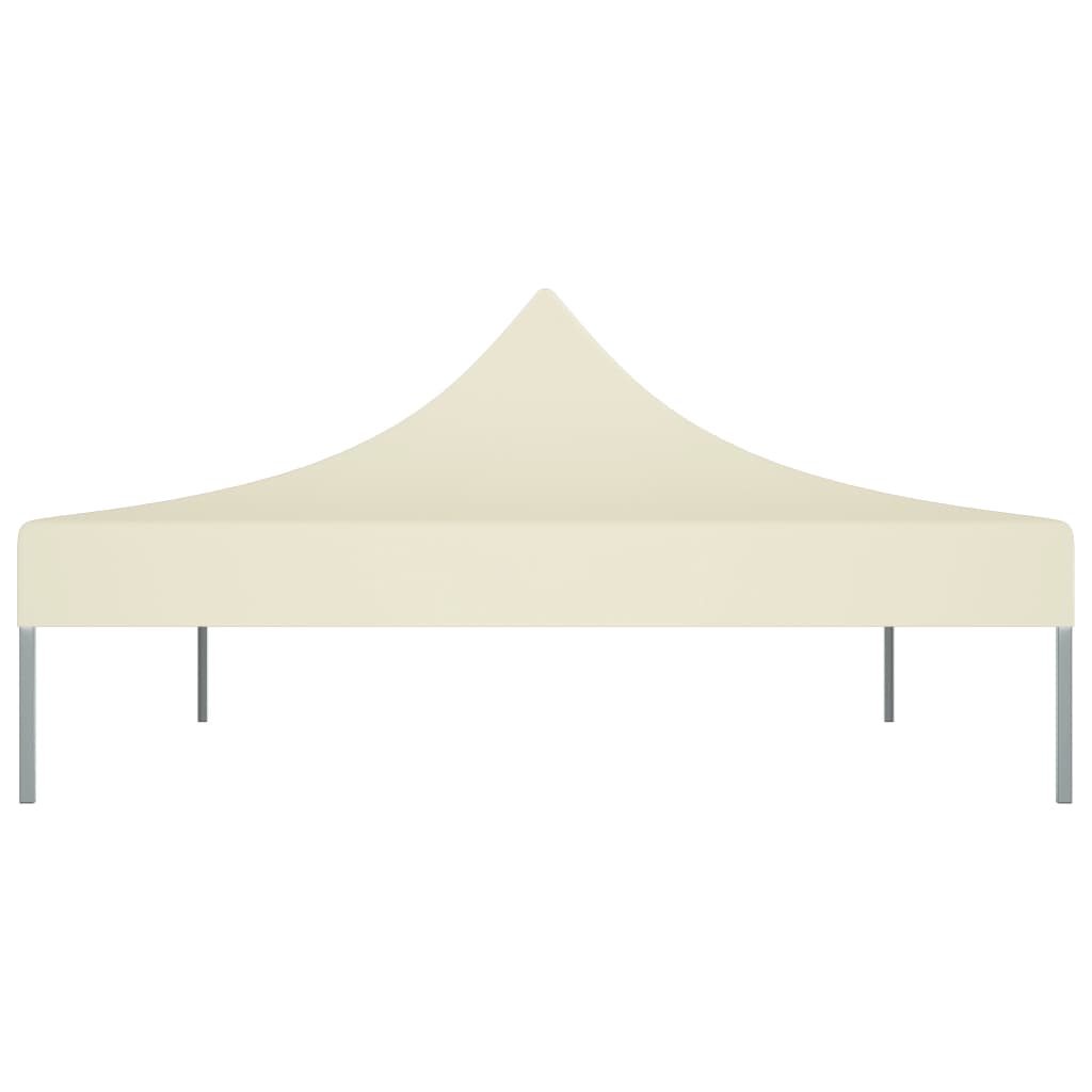 Střecha k party stanu 4,5 x 3 m krémová 270 g/m²