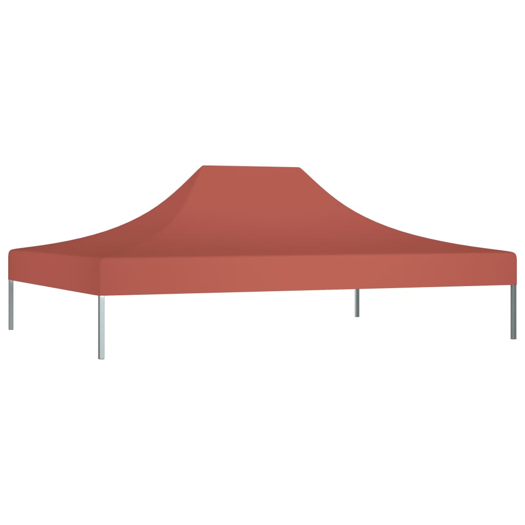 Střecha k party stanu 4,5 x 3 m cihlová 270 g/m²