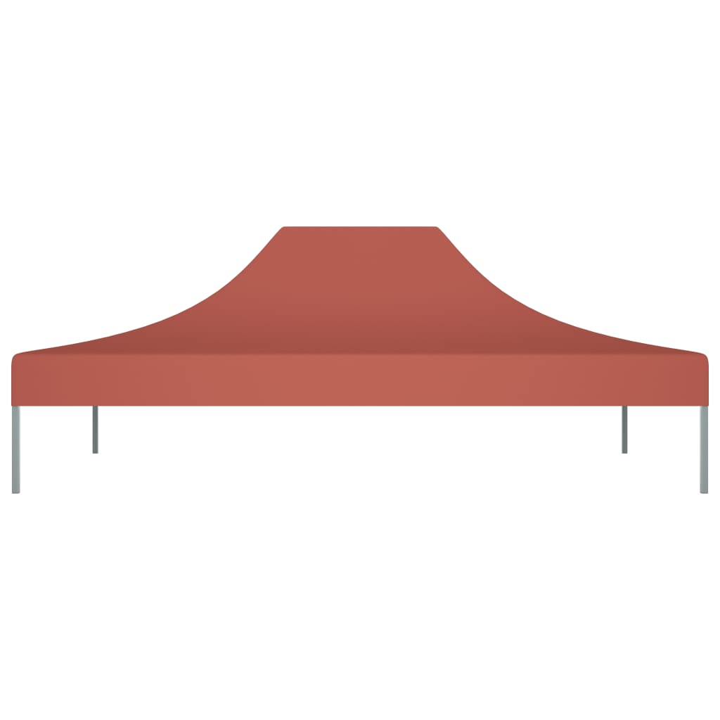 Střecha k party stanu 4,5 x 3 m cihlová 270 g/m²