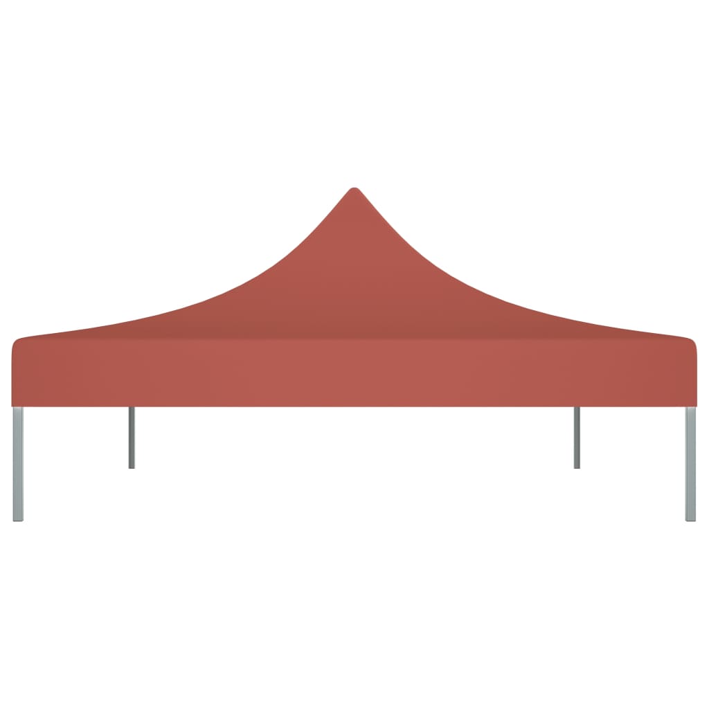 Střecha k party stanu 4,5 x 3 m cihlová 270 g/m²