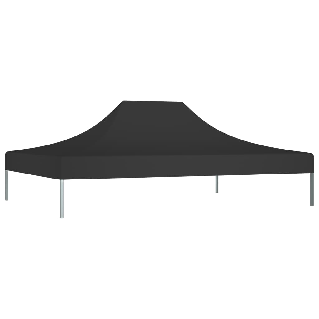Střecha k party stanu 4,5 x 3 m černá 270 g/m²