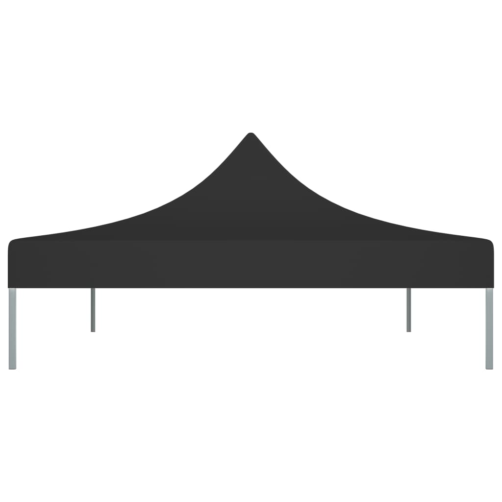 Střecha k party stanu 4,5 x 3 m černá 270 g/m²