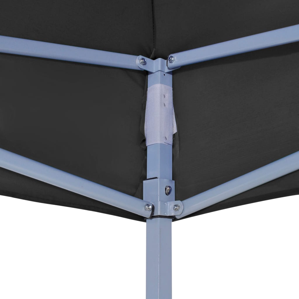 Střecha k party stanu 4,5 x 3 m černá 270 g/m²