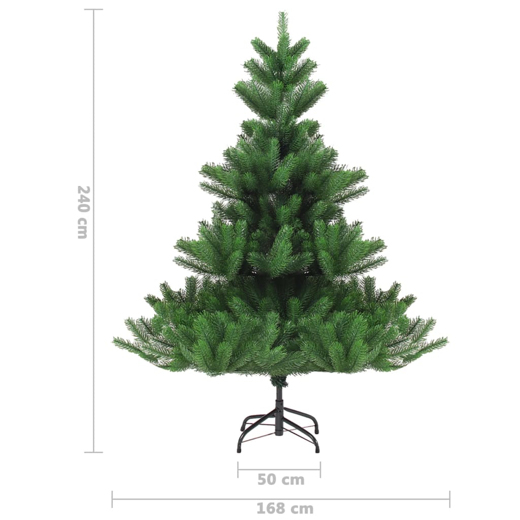 Umělý vánoční stromek normandská jedle zelený 240 cm