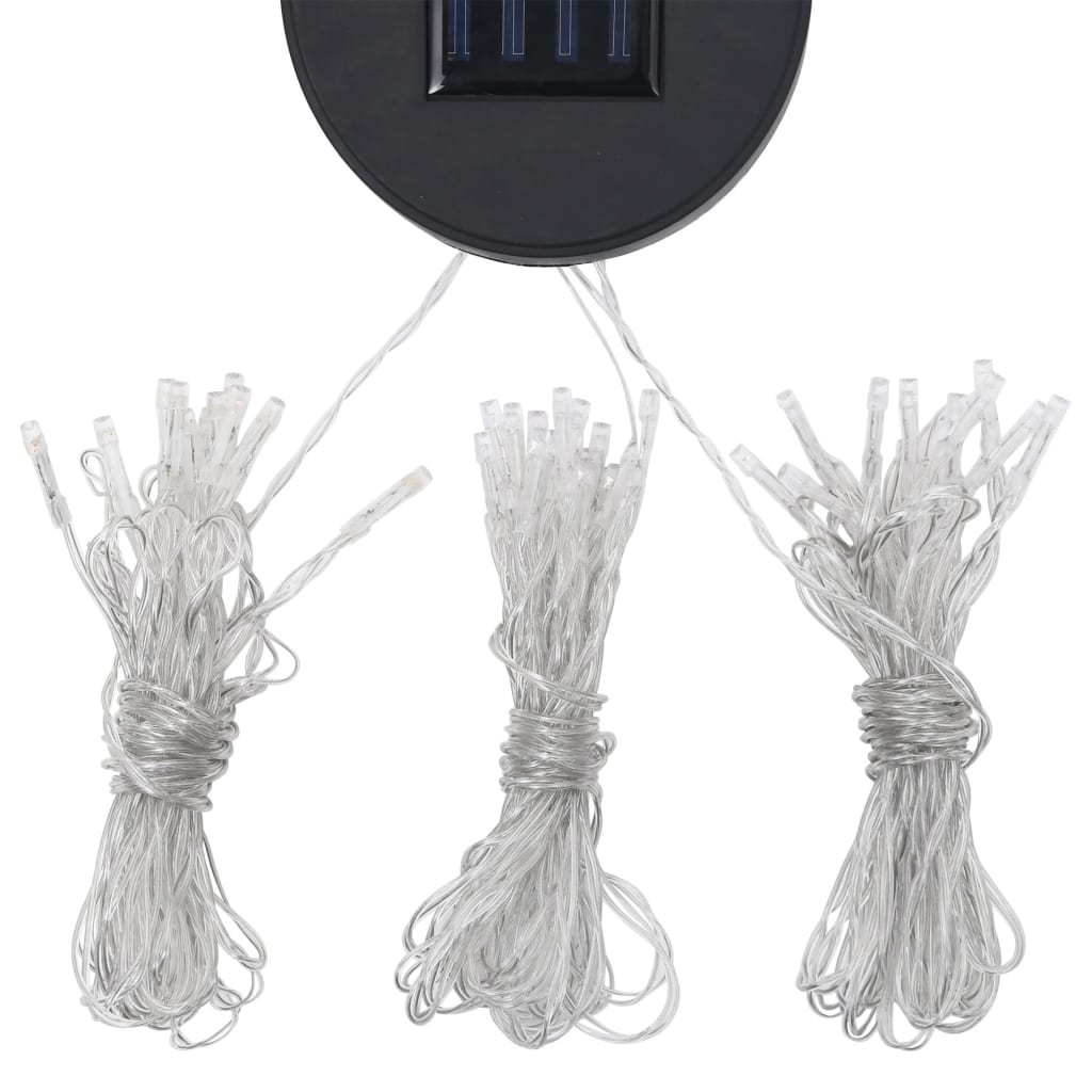 Altán se světelnými LED řetězy 3 x 3 m taupe