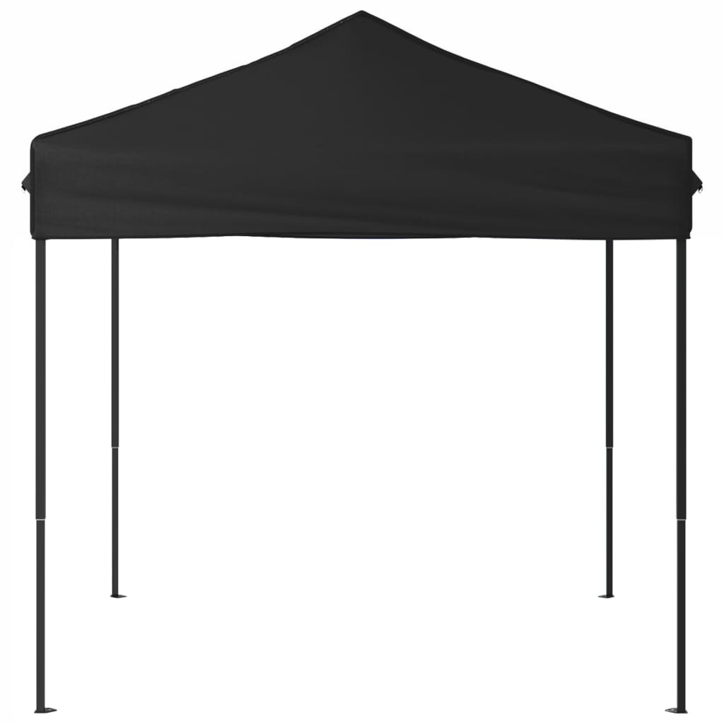 Skládací party stan černý 2 x 2 m