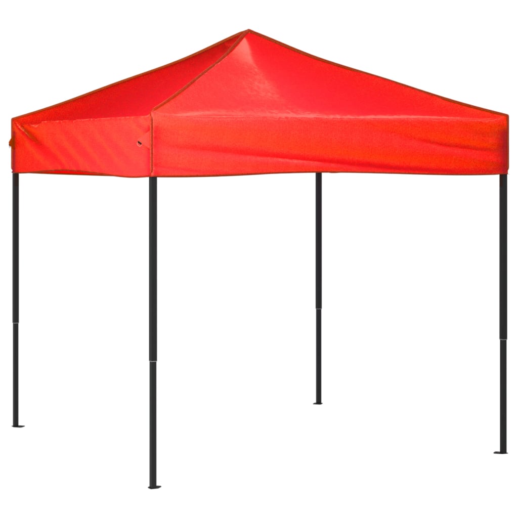 Skládací party stan červený 2 x 2 m