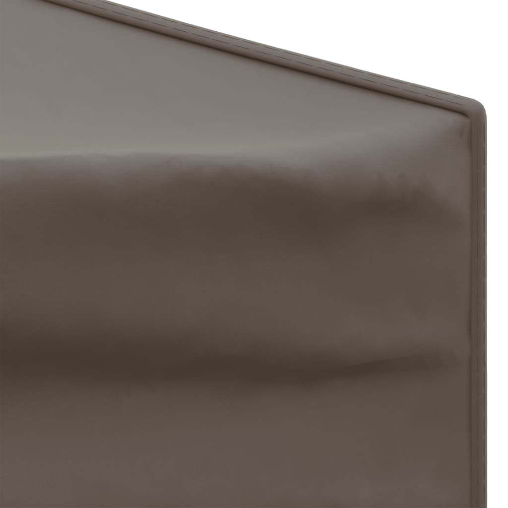 Skládací party stan s bočními stěnami taupe 2 x 2 m