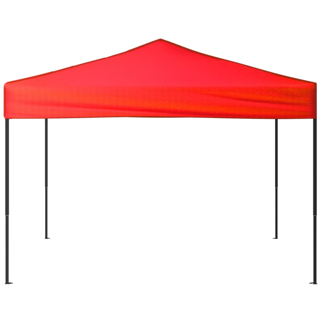 Skládací party stan červený 3 x 3 m