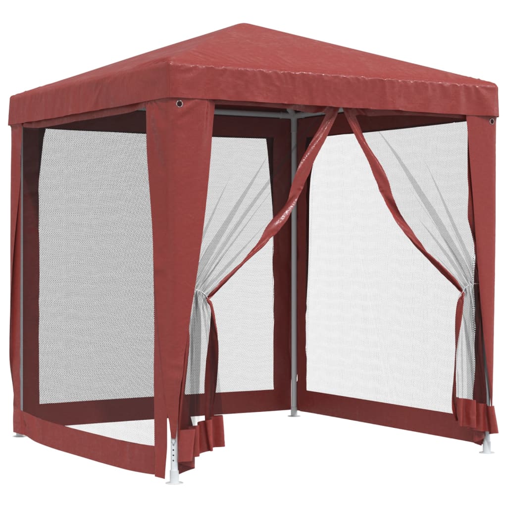 Party stan se 4 síťovanými bočnicemi 2 x 2 m HDPE