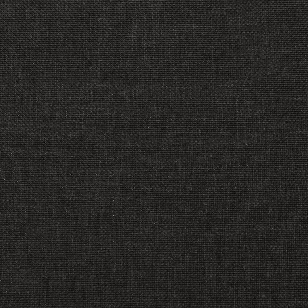 Masážní křeslo černé textil