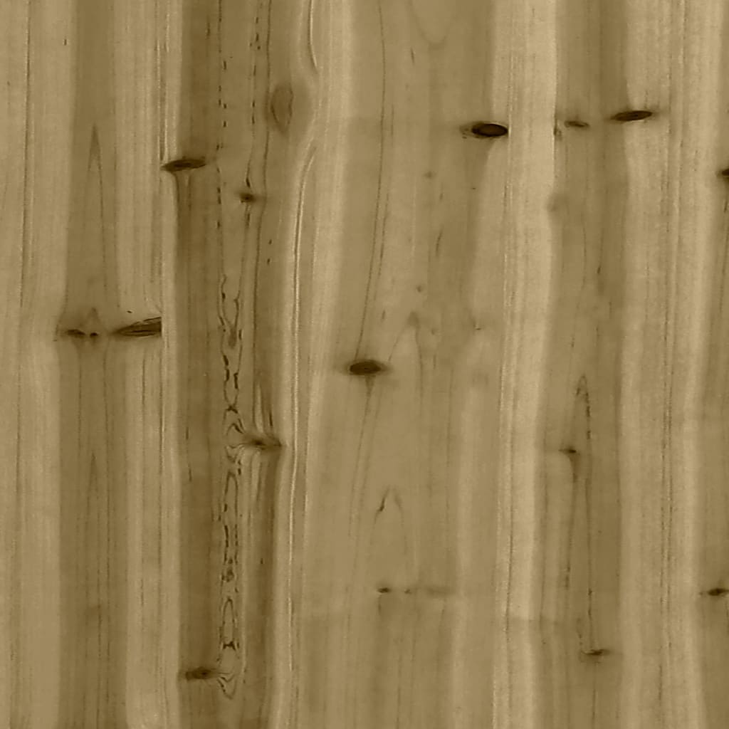 Hrací věž 52,5 x 46,5 x 206,5 cm impregnované borové dřevo