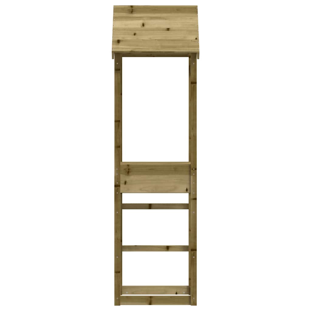vidaXL Hrací věž 53 x 46,5 x 194 cm impregnované borové dřevo