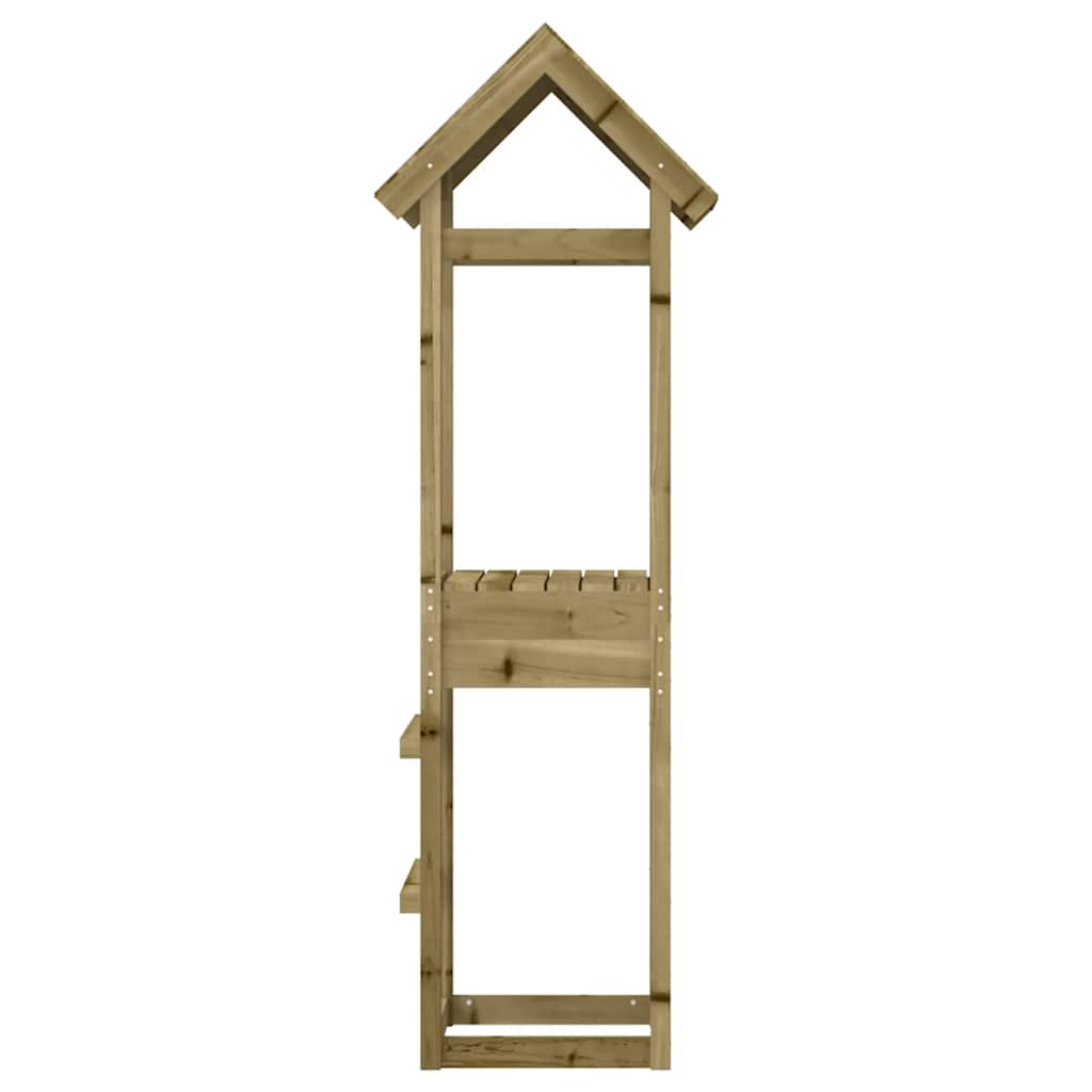 vidaXL Hrací věž 53 x 46,5 x 194 cm impregnované borové dřevo