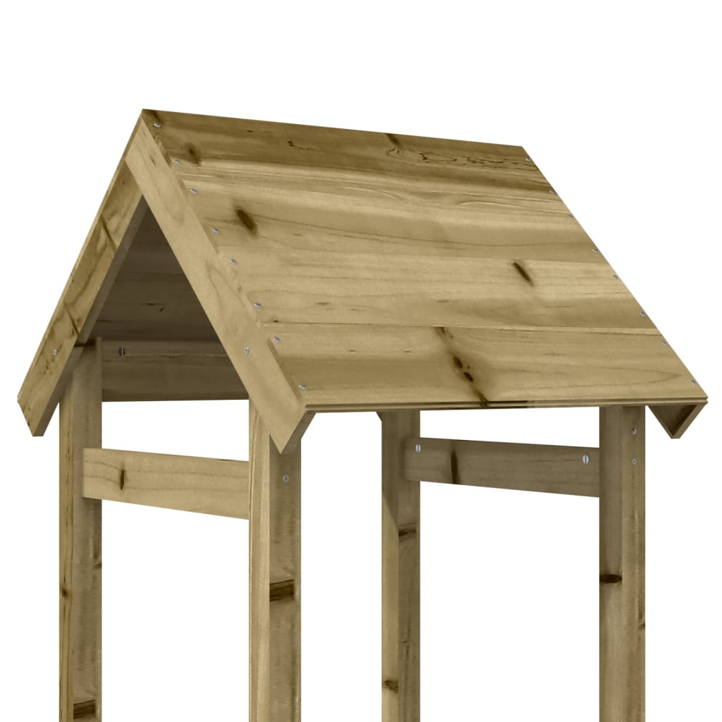 vidaXL Hrací věž 53 x 46,5 x 194 cm impregnované borové dřevo
