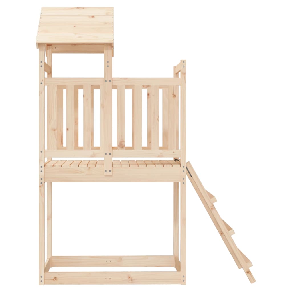 Dětské hřiště na zahradu 53 x 110 x 214 cm masivní borové dřevo