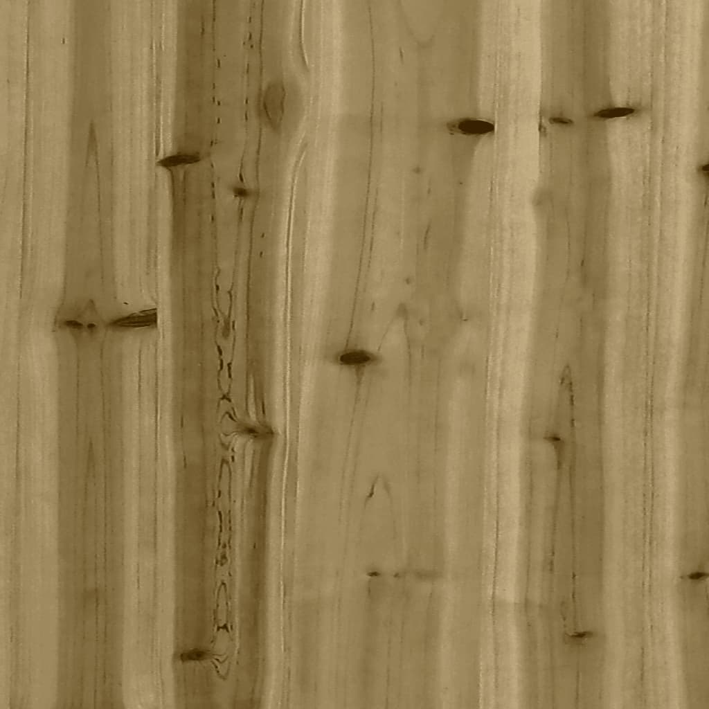 Hrací věž 52,5 x 110,5 x 214 cm impregnované borové dřevo