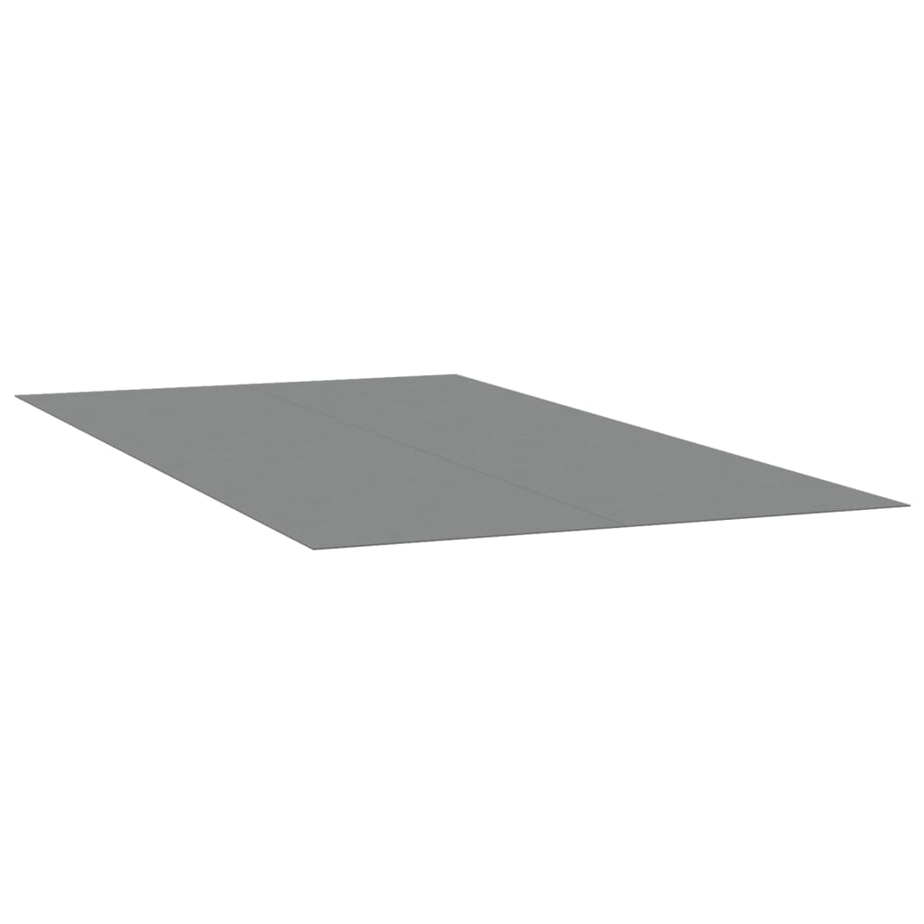 Podložka pod bazén světle šedá 420x220 cm polyester geotextilie