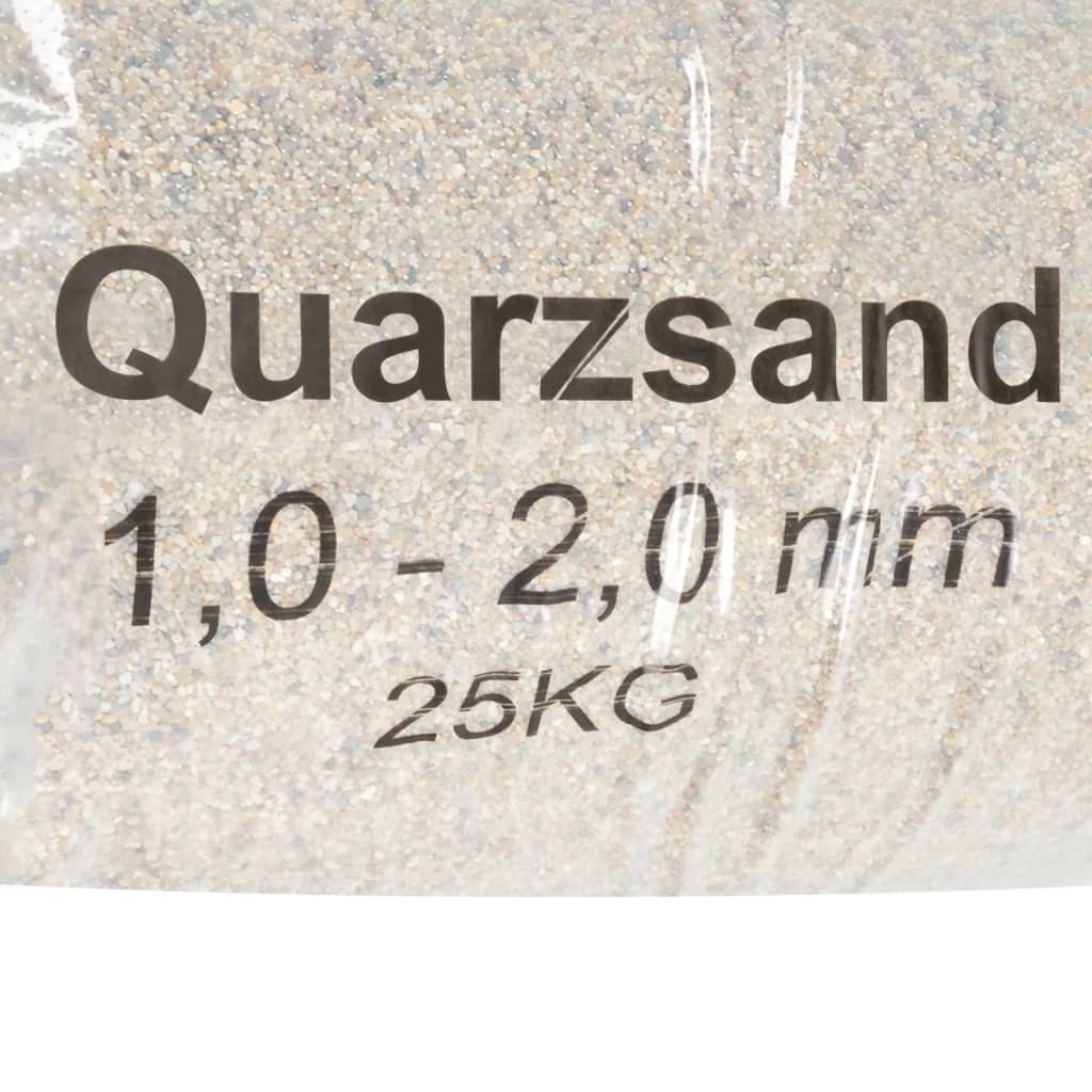 Filtrační písek 25 kg 1,0–2,0 mm