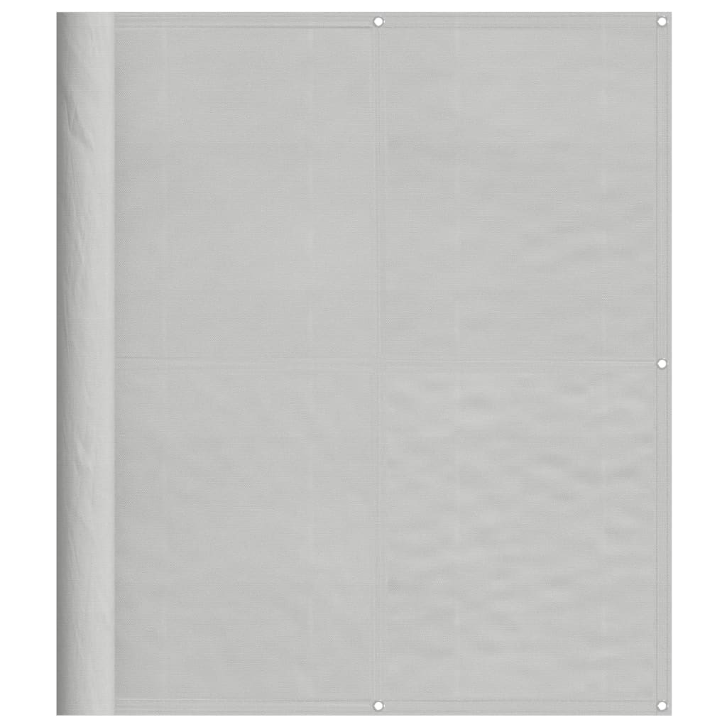 Balkonová zástěna světle šedá 120x400 cm 100% polyester oxford