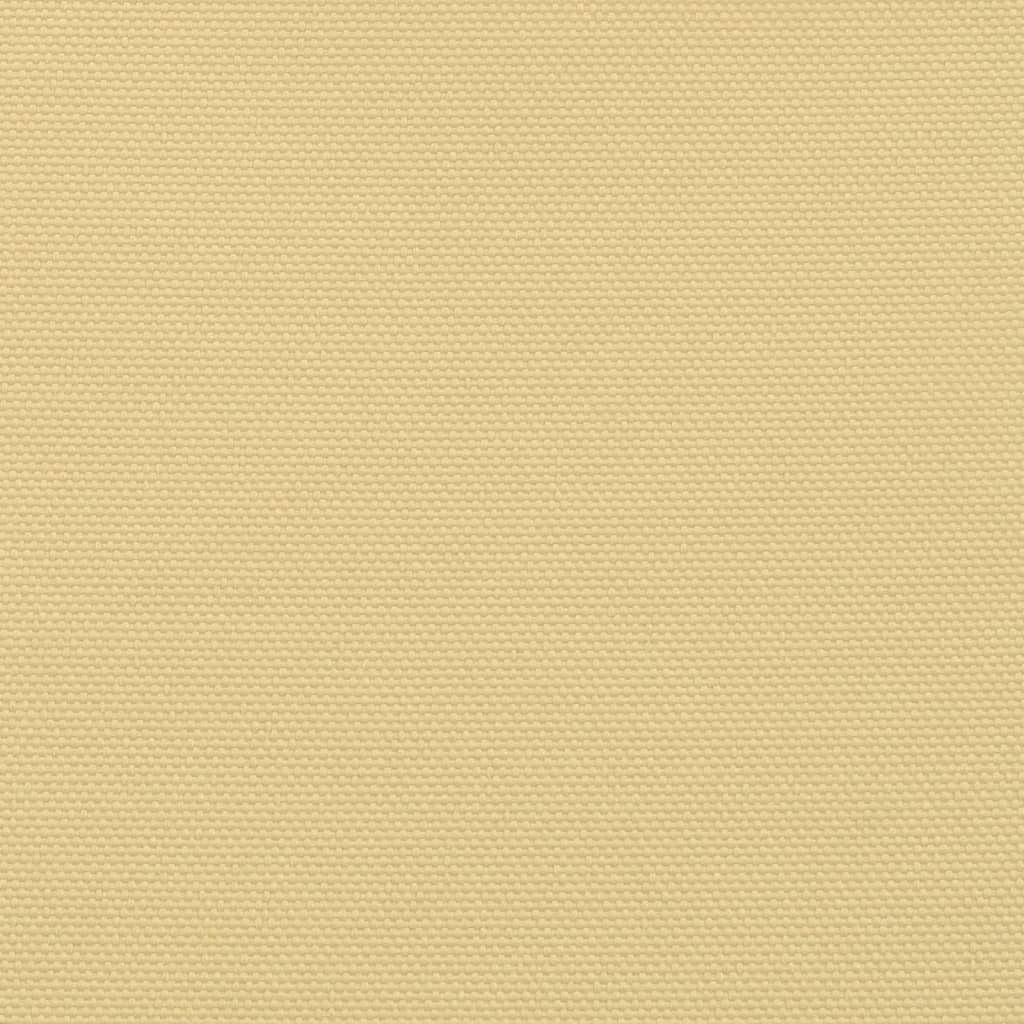 Stínicí plachta písková 3,5 x 3,5 x 4,9 m 100% polyester oxford