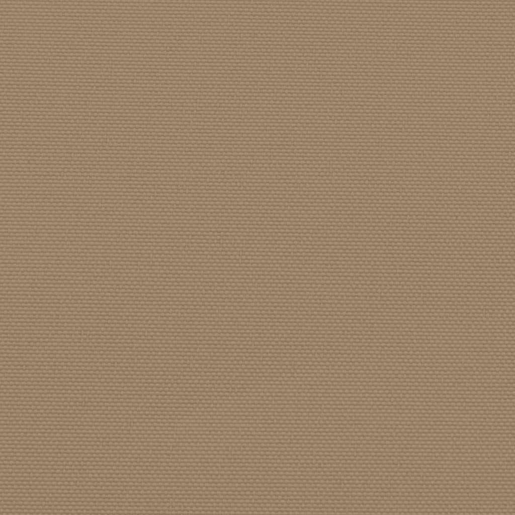 Zatahovací boční markýza taupe 140 x 300 cm