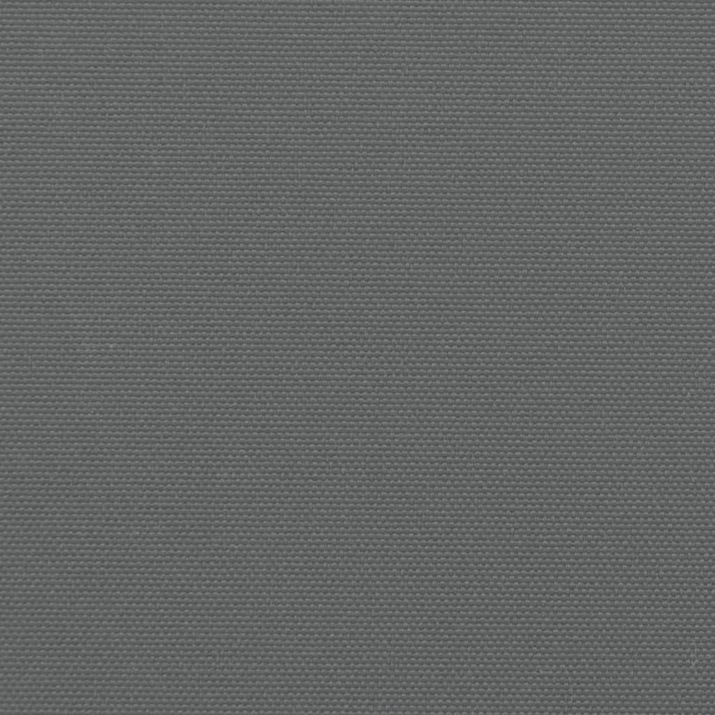 Zatahovací boční markýza antracitová 200 x 1 000 cm