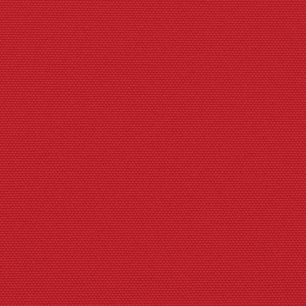 Zatahovací boční markýza červená 180 x 1 200 cm