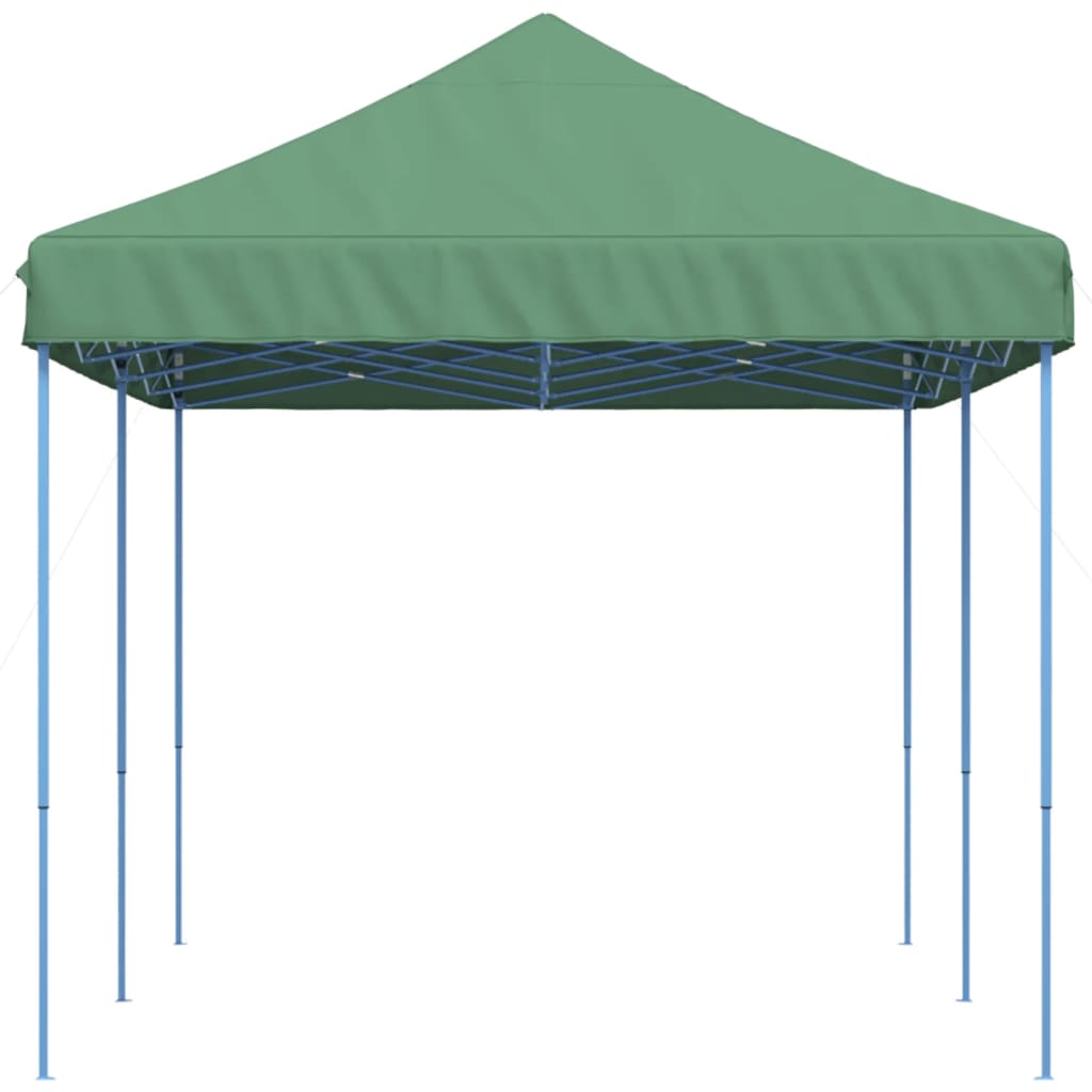 Skládací party stan pop-up zelený 580 x 292 x 315 cm