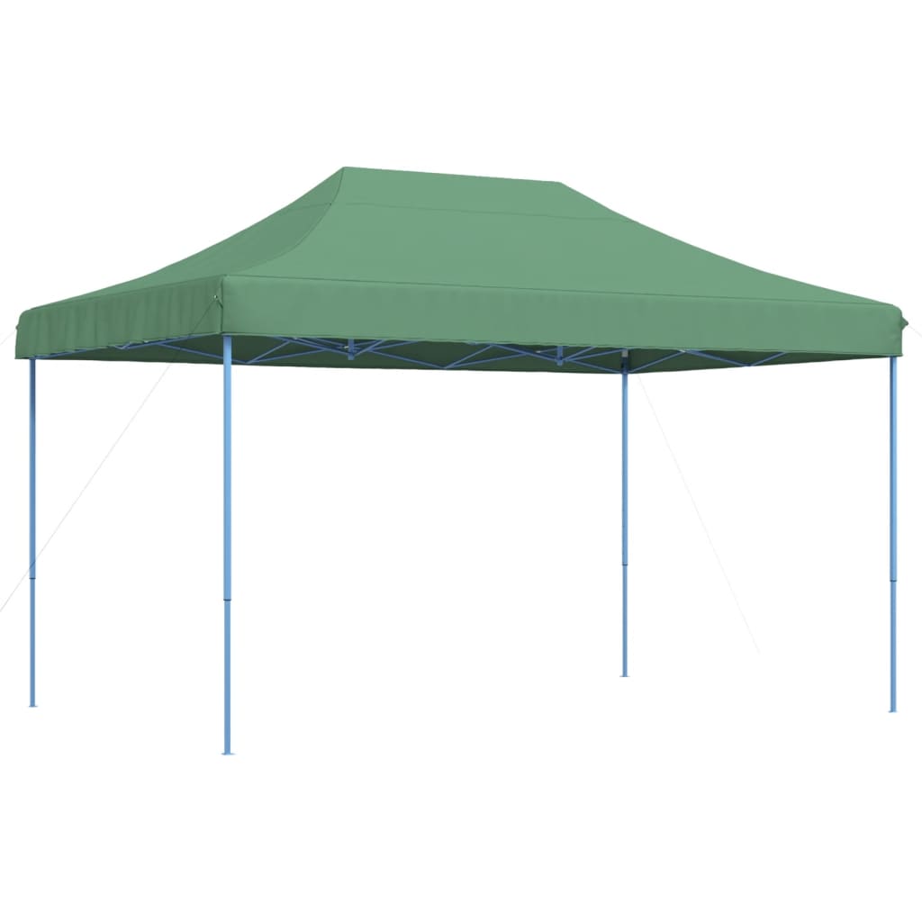 Skládací party stan pop-up zelený 440 x 292 x 315 cm