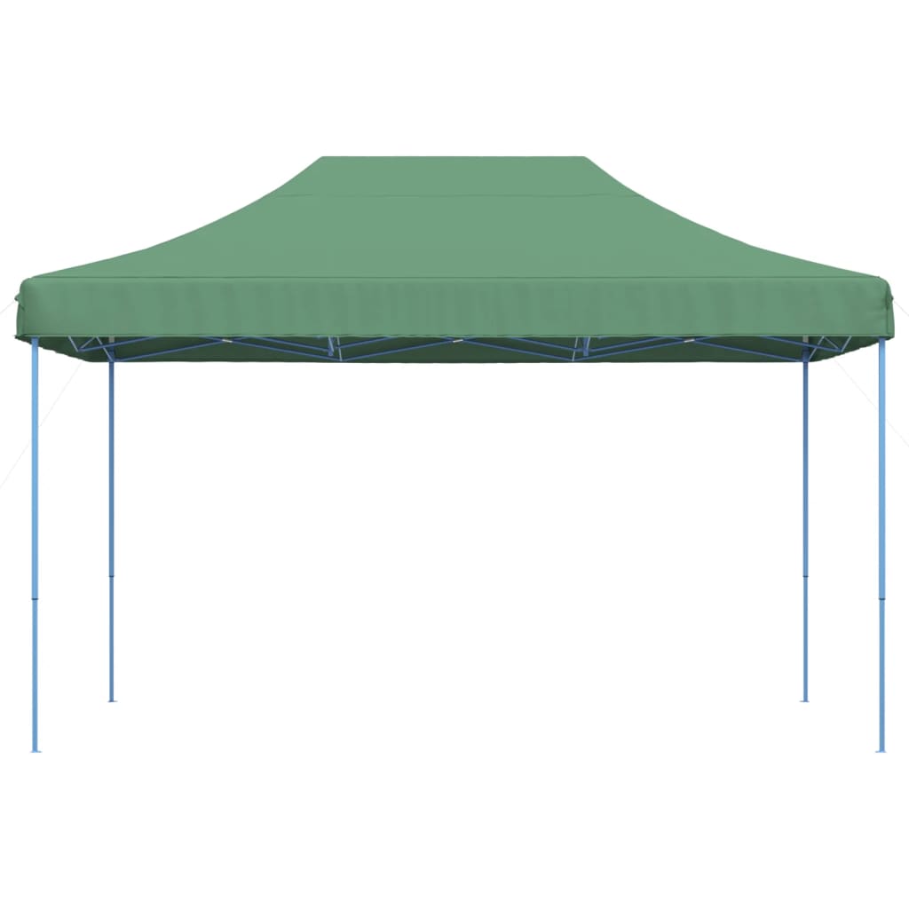 Skládací party stan pop-up zelený 440 x 292 x 315 cm