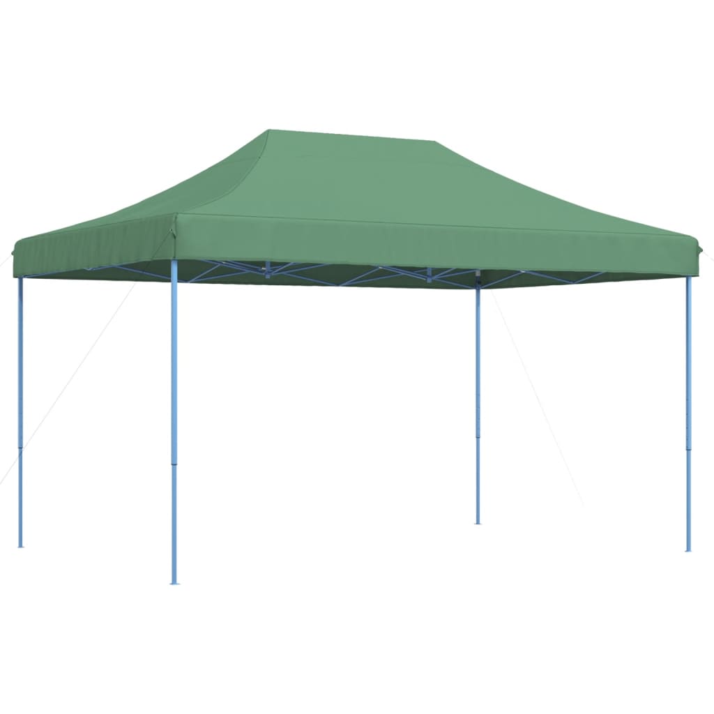 Skládací party stan pop-up zelený 440 x 292 x 315 cm