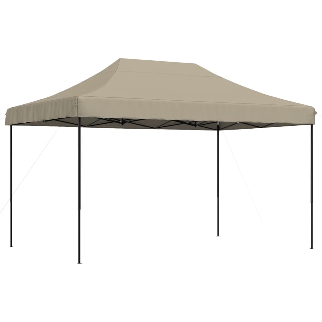 Skládací party stan pop-up taupe 440 x 292 x 315 cm