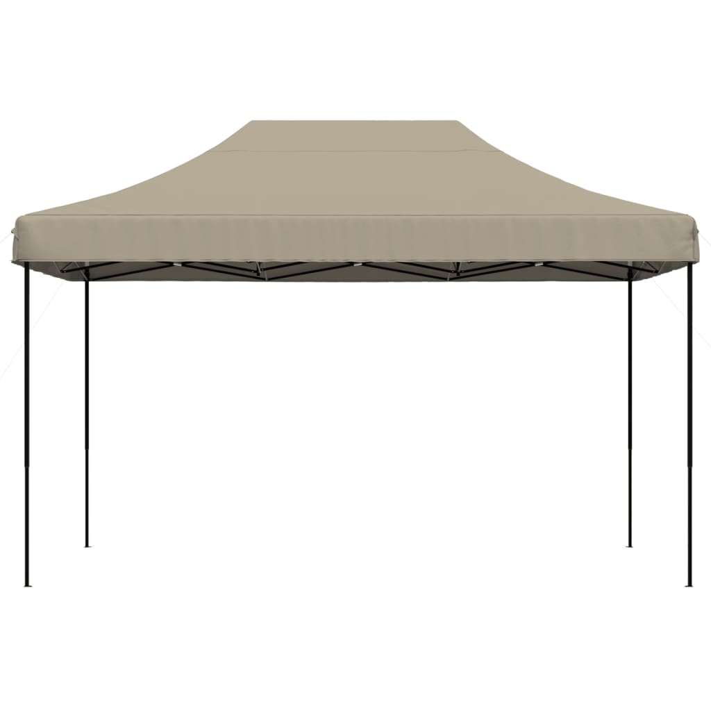 Skládací party stan pop-up taupe 440 x 292 x 315 cm