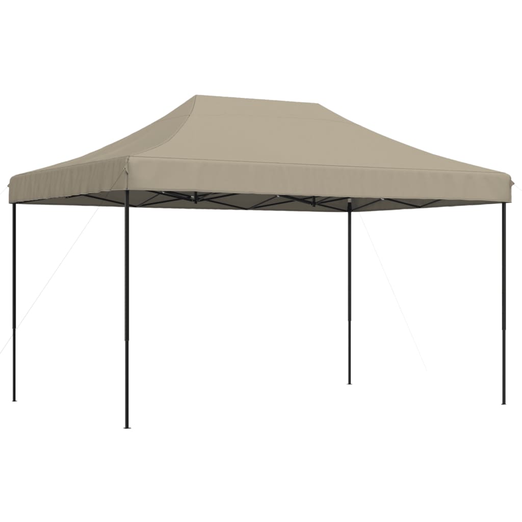 Skládací party stan pop-up taupe 440 x 292 x 315 cm