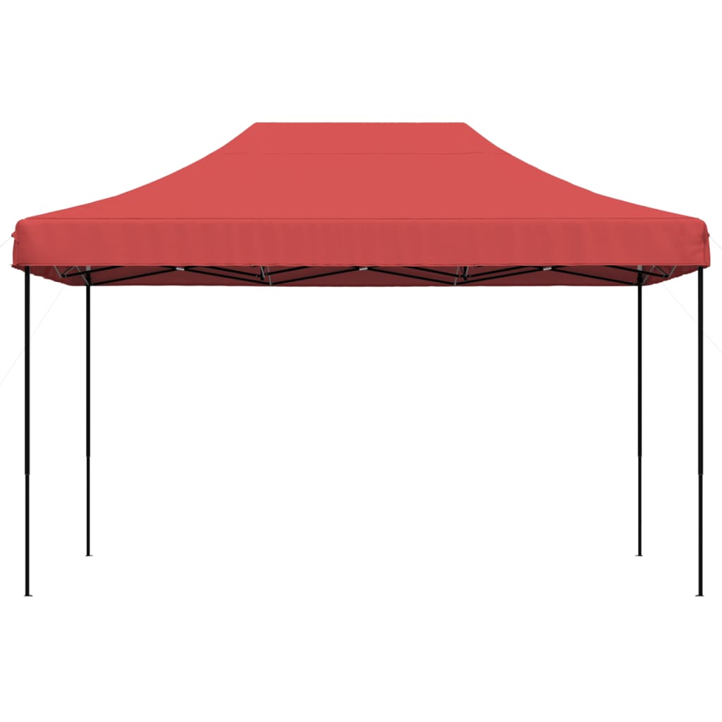 Skládací party stan pop-up vínový 440 x 292 x 315 cm