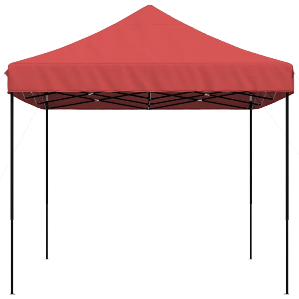 Skládací party stan pop-up vínový 440 x 292 x 315 cm